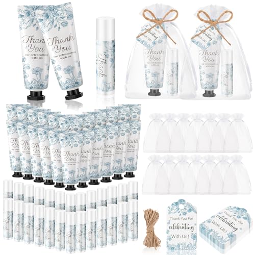 Swiffen 48 x 192 Stück Handcreme und Lippenbalsam für Junggesellinnenabschied, Babyparty, Hochzeitsgeschenk von Swiffen