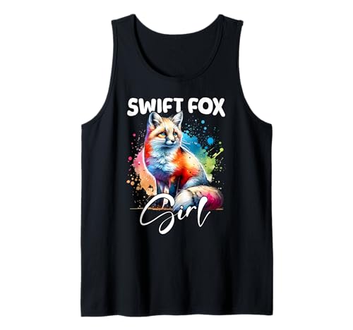 Swift Fox Mädchen Swiftfuchs Tank Top Swift Fox Mädchen Swiftfuchs Tank Top von Swiftfuchs Designs Damen