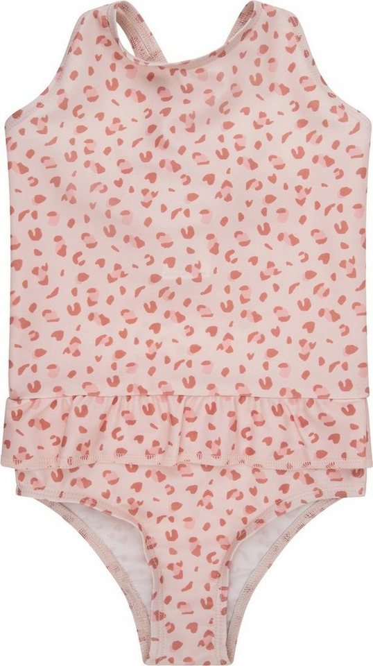 Swim Essentials Badeanzug Swim Essentials UV Badeanzug, für Mädchen altrosa Leoparden Muster von Swim Essentials