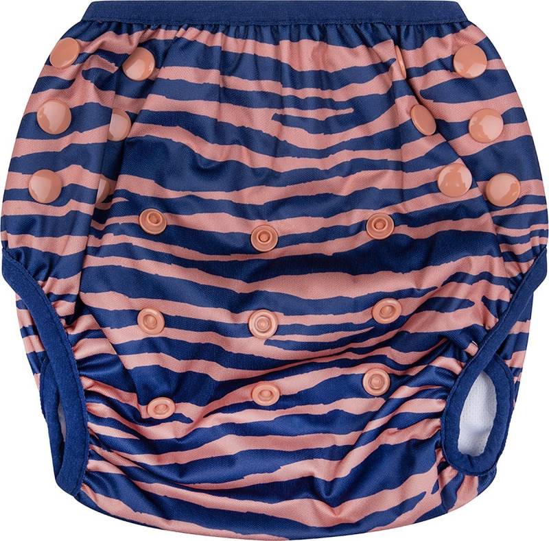 Swim Essentials Schwimmwindel Swim Essentials Schwimmwindel waschbar blau/orange Zebra Muster 0–3 von Swim Essentials