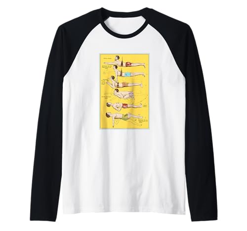 Wie Man antike französische Schwimmer schwimmt Raglan Wie Man antike französische Schwimmer schwimmt Raglan von Swimmer and Swimming Instructor Gifts