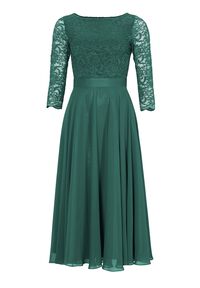 Damen Kleid 3/4-Arm mit Chiffon von Swing