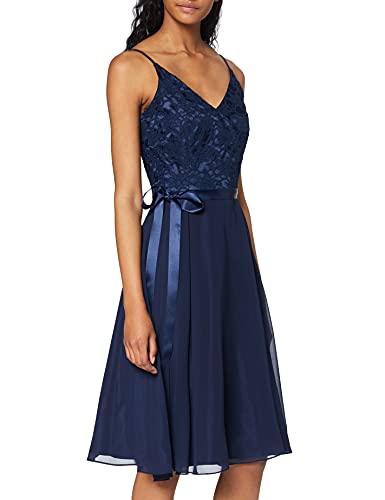 Swing 005240-76 hochzeitskleid, Blau (3030), 34 (Herstellergröße: X-Small) von Swing