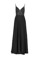 Swing Abendkleid aus Materialmix - 46 von Swing