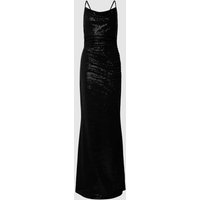 Swing Abendkleid mit Allover-Paillettenbesatz in Black, Größe 38 von Swing