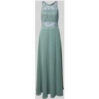 Swing Abendkleid mit Nahtreißverschluss in Lind, Größe 32 von Swing