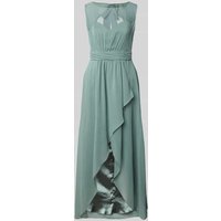 Swing Abendkleid mit Nahtreißverschluss in Lind, Größe 40 von Swing