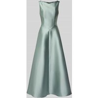 Swing Abendkleid mit Reißverschluss im ärmellosen Design in Lind, Größe 38 von Swing