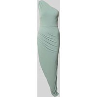 Swing Abendkleid mit seitlicher Raffung in Lind, Größe 38 von Swing