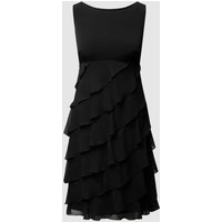 Swing Cocktailkleid aus Chiffon im Stufen-Look in Black, Größe 32 Swing Cocktailkleid aus Chiffon im Stufen-Look in Black, Größe 32 von Swing