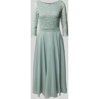 Swing Cocktailkleid aus Häkelspitze in Hellgruen, Größe 48 von Swing