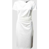 Swing Cocktailkleid aus Satin in Offwhite, Größe 36 von Swing