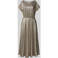 Swing Cocktailkleid in Glanz-Optik in Gold, Größe 46 von Swing