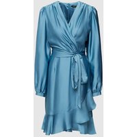 Swing Cocktailkleid mit Bindegürtel in Aqua, Größe 42 Swing Cocktailkleid mit Bindegürtel in Aqua, Größe 42 von Swing