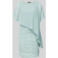 Swing Cocktailkleid mit asymmetrischem Cape in Mint, Größe 36 von Swing