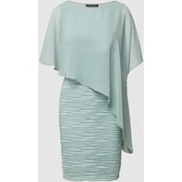 Swing Cocktailkleid mit asymmetrischem Cape in Mint, Größe 44 von Swing