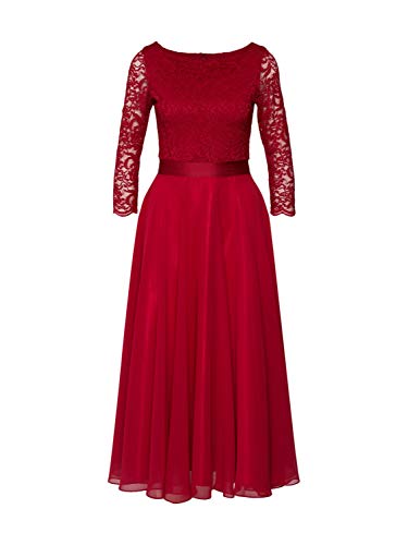 Swing Damen Cocktailkleid weinrot 38 von Swing