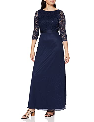 Swing Damen Kleid Fernanda, per pack Blau (marine 3030), 38 (Herstellergröße: 38) von Swing