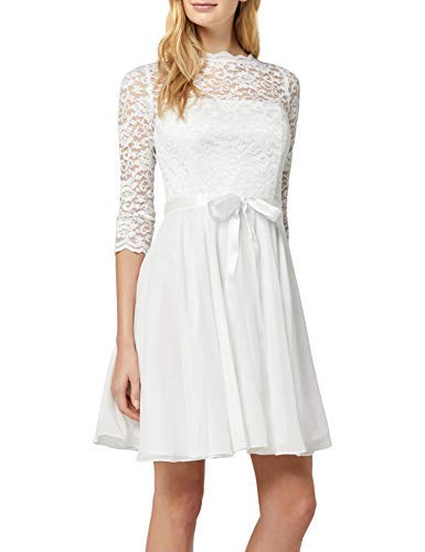 Swing Damen Kleid Fiona, Elfenbein (Ivory 9494), 40 von Swing