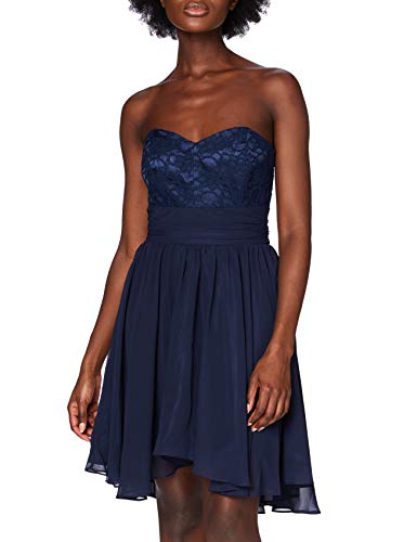 Swing Damen Kleid Maria, Blau (ultramarin 320), 36 von Swing