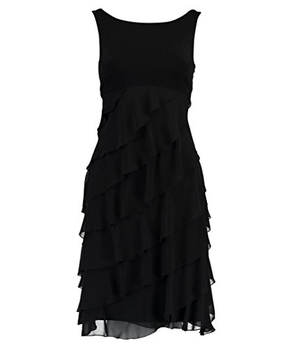 Swing Damen Olivia Kleid, Gr. 34, Schwarz (black 100) von Swing