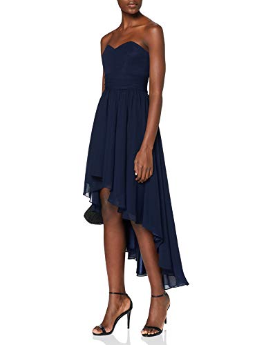 Swing Damen Kleid Sina, Gr. 36, Blau (schwarzblau 300) von Swing