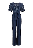 Swing Festlicher Jumpsuit mit Bindeband - navy - 48 von Swing