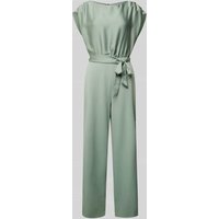 Swing Jumpsuit mit Rundhalsausschnitt in Hellgruen, Größe 48 von Swing