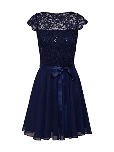 Swing Mila Kleid, Blau (marine 3030), Herstellergröße:34 von Swing