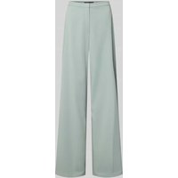 Swing Wide Leg Stoffhose mit elastischem Bund in Lind, Größe 36 von Swing