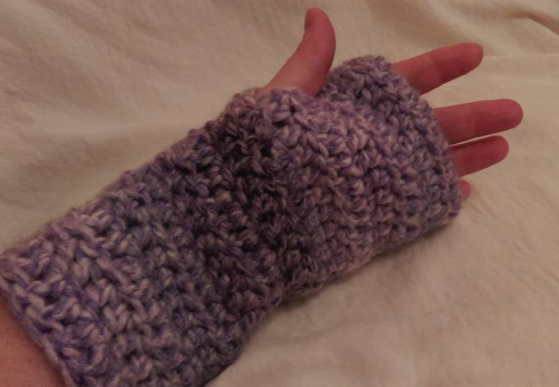 Gehäkelte Fingerlose Handschuhe von SwishnSassy