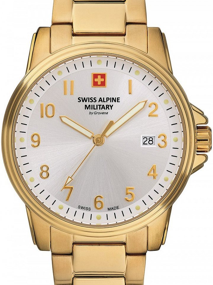 Quarzuhr Swiss Alpine Military 7011.1112 Herren 40mm 10ATM von Swiss Alpine Military
