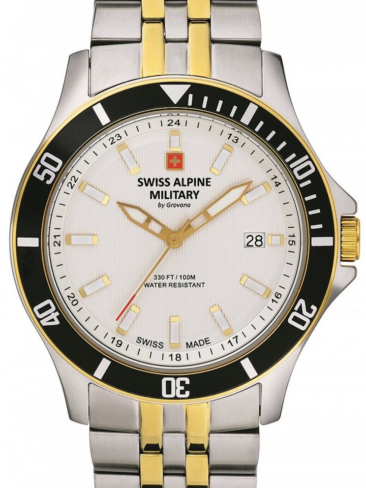 Quarzuhr Swiss Alpine Military 7022.1142 Herren 42mm 10ATM von Swiss Alpine Military