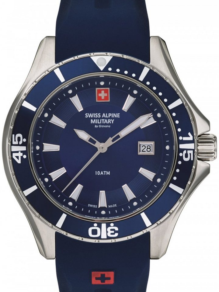 Quarzuhr Swiss Alpine Military 7040.1835 Diver 45mm 10ATM von Swiss Alpine Military
