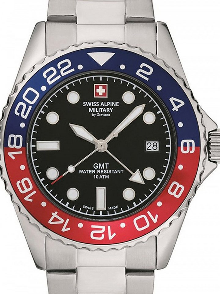 Quarzuhr Swiss Alpine Military 7052.1131 Herren 42mm 10ATM von Swiss Alpine Military