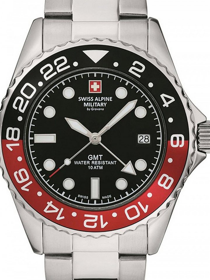 Quarzuhr Swiss Alpine Military 7052.1136 Herren 42mm 10ATM von Swiss Alpine Military