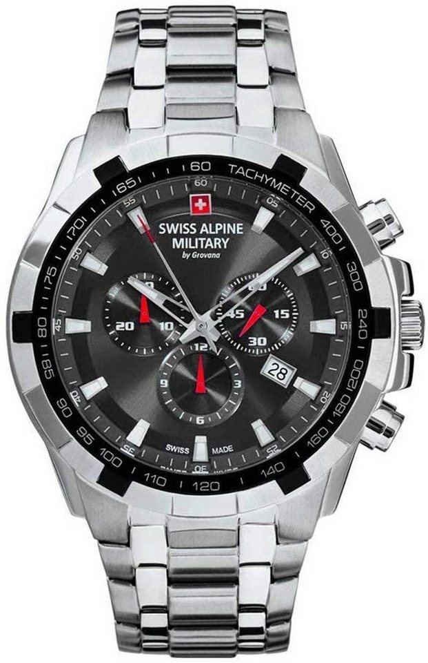 Swiss Alpine Military Chronograph Star Fighter Saphire von Swiss Alpine Military