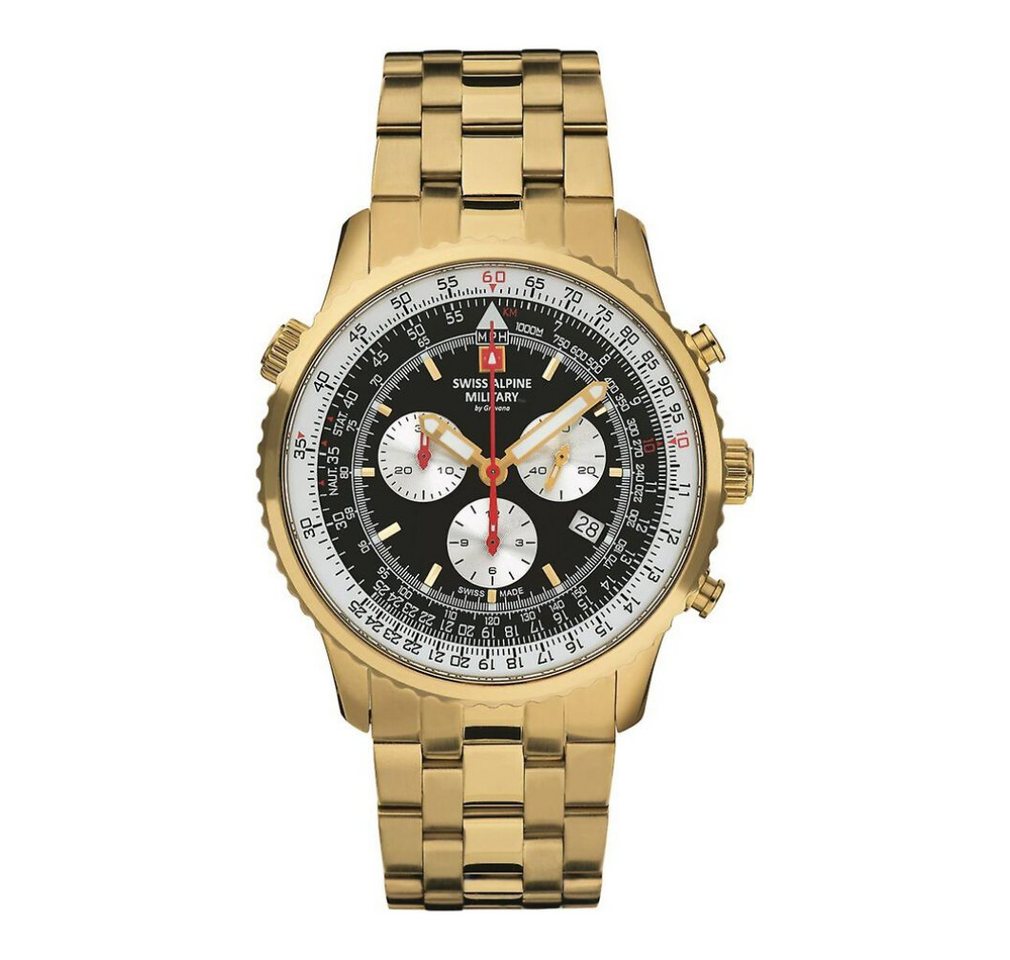 Swiss Alpine Military Luxusuhr 7078.9117SAM Herrenuhr Chronograph von Swiss Alpine Military
