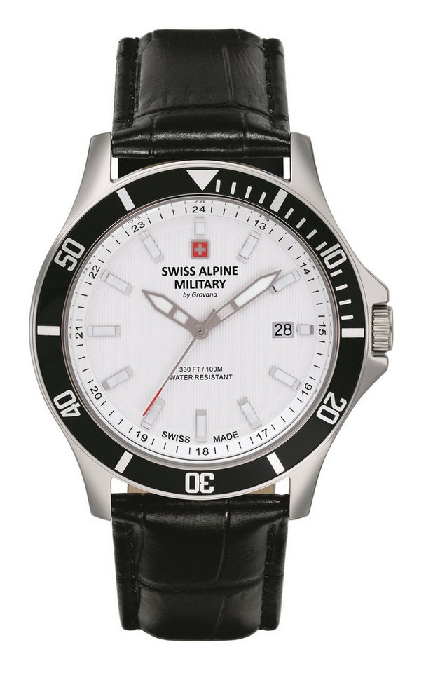 Swiss Alpine Military Mechanische Uhr Analoguhren für Herren, (1-tlg., Mechanische Uhr) von Swiss Alpine Military