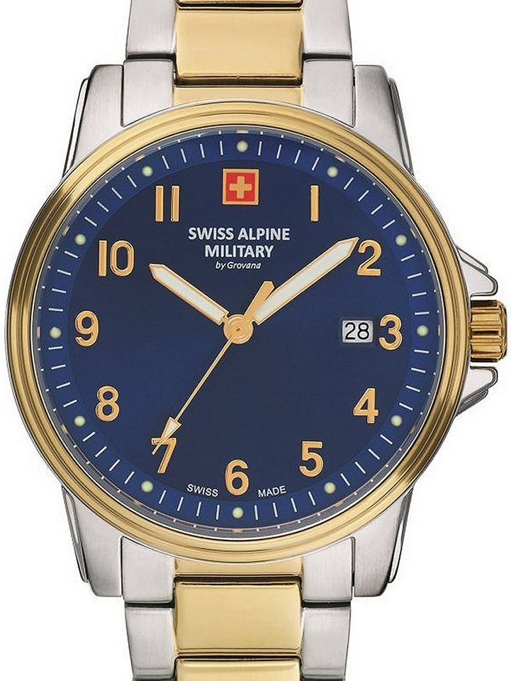 Swiss Alpine Military Quarzuhr Swiss Alpine Military 7011.1145 Herren 40mm 10ATM von Swiss Alpine Military