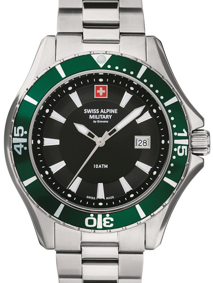 Swiss Alpine Military Quarzuhr Swiss Alpine Military 7040.1134 Diver 45mm 10ATM Swiss Alpine Military 7040.1134 Diver 45mm 10ATM von Swiss Alpine Military