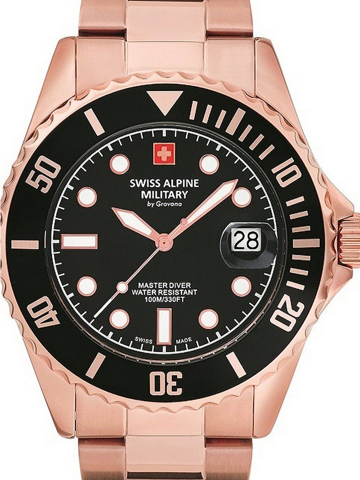 Swiss Alpine Military Quarzuhr Swiss Alpine Military 7053.1167 Herrenuhr 42mm 10ATM Swiss Alpine Military 7053.1167 Herrenuhr 42mm 10ATM von Swiss Alpine Military
