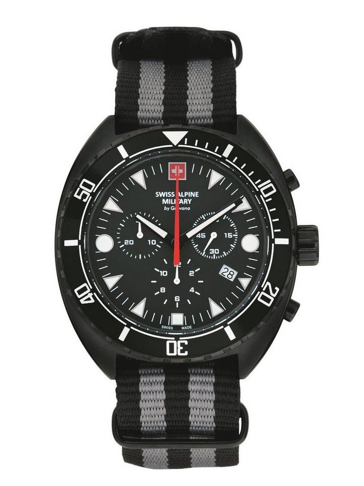 Swiss Alpine Military Quarzuhr Turtle Chronograph von Swiss Alpine Military