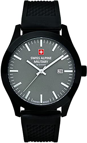 Swiss Alpine Military by Grovana Herren Armbanduhr schwarz 7055-1878SAM von Swiss Alpine Military by Grovana