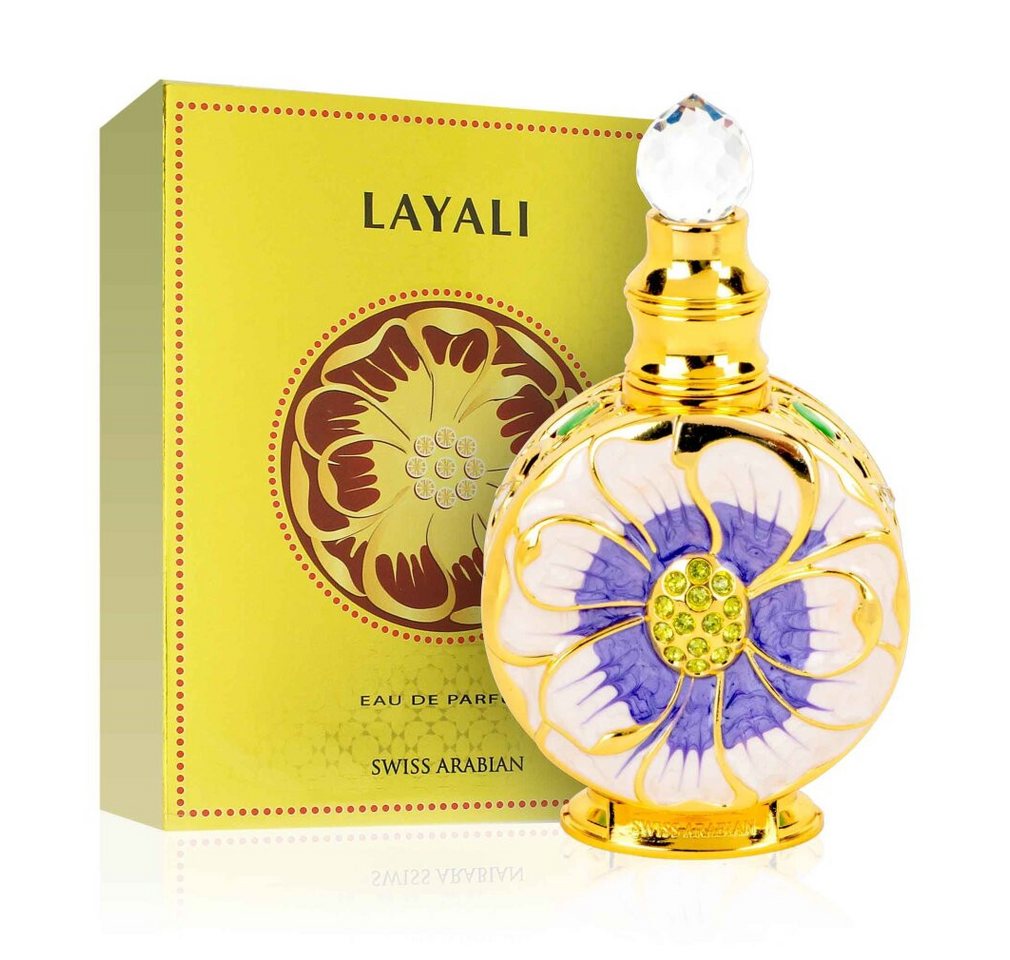 Swiss Arabian Eau de Parfum Layali Eau De Parfum Spray unisex 50ml Für Frauen Swiss Arabian Eau de Parfum Layali Eau De Parfum Spray unisex 50ml Für Frauen von Swiss Arabian
