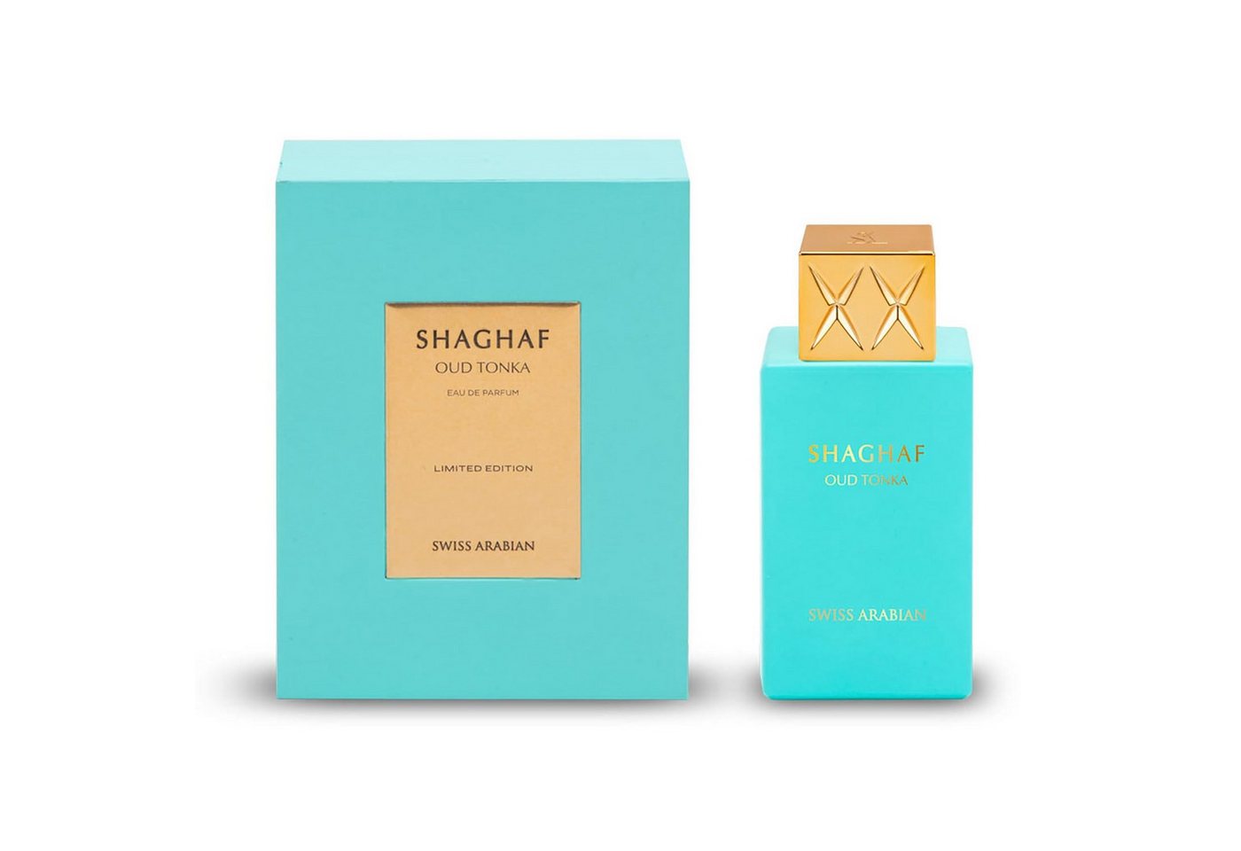 Swiss Arabian Eau de Parfum Shaghaf Oud Tonka, Langanhaltend, intensiv, luxuriös, edler Flakon, ideal als Geschenk. von Swiss Arabian