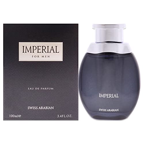 Swiss Arabian Imperial Arabia Eau De Parfum Unisex 100ML – Eine Majestätische Fusion aus Lavendel, Leder, Tabak und Oud – Der Duft der Wüste von Swiss Arabian