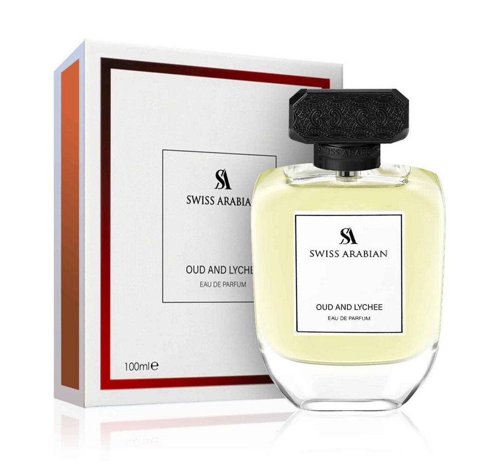 Swiss Arabian Körperpflegeduft Schweizer Arabisches Oud und Lychee EDP U 100ml Swiss Arabian Körperpflegeduft Schweizer Arabisches Oud und Lychee EDP U 100ml von Swiss Arabian