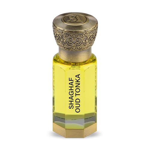 Swiss Arabian Shaghaf Oud Tonka Arabisches Parfümöl, Vanilleduft für Frauen, langanhaltende Damendufte, 12 ml von Swiss Arabian