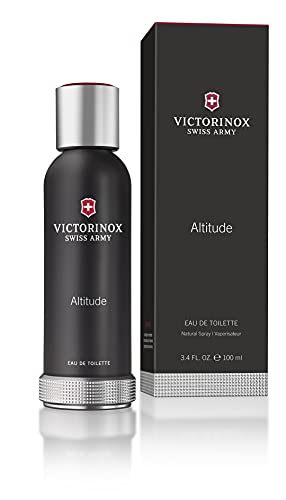 VICTORINOX Swiss Army Altitude Eau de Toilette für Herren, Parfüm mit Zedernblatt und Zitrone, Holzig und frisch, 100 ml, V0000892 von Victorinox